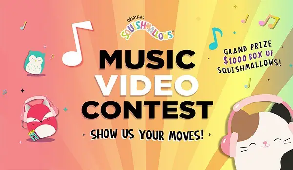 Squishmallows Jingle Music Video Contest