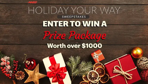 AARP Holiday Sweepstakes 2020