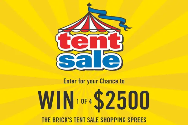 The Brick Shopping Spree Sweepstakes