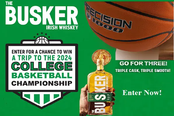 The Busker College Basketball Sweepstakes: Instant Win a Trip & 50+ Prizes