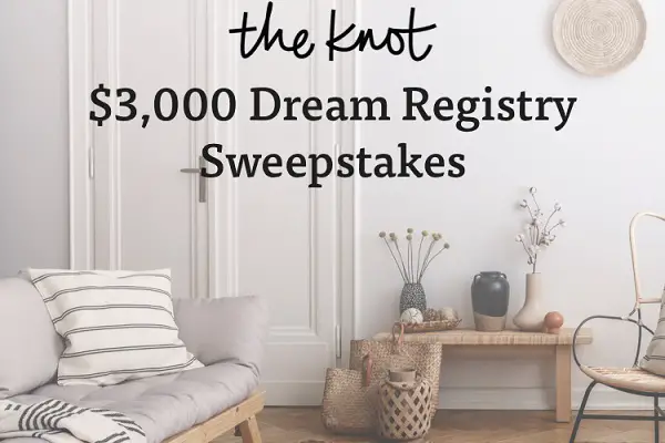 The Knot Sweepstakes 2021: Win Your Dream Registry
