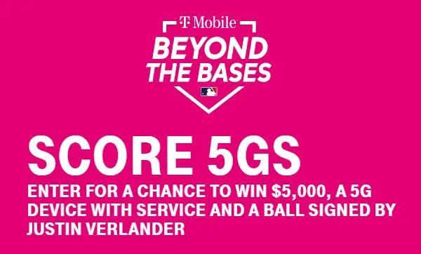 T-Mobile Beyond the Bases Sweepstakes 2021