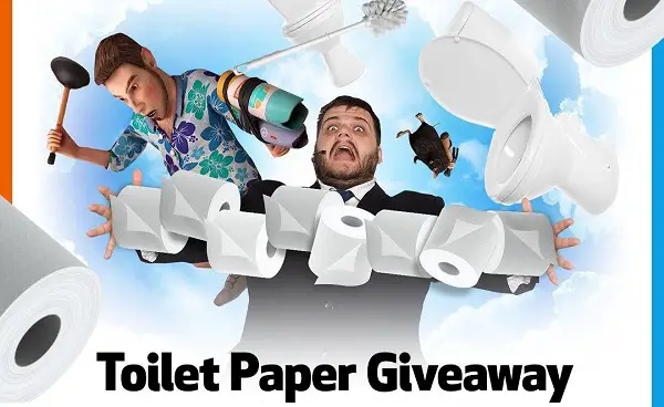 Toilet Paper Giveaway 2020