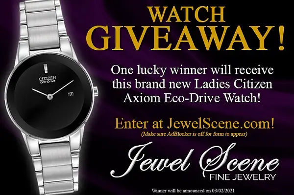 Jewel Scene Watch Giveaway 2021