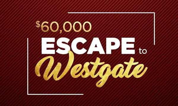 Escape to Westgate IWG and Sweepstakes