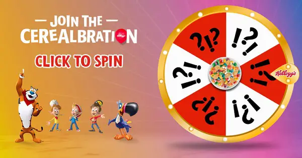Kellogg’s National Cereal Day Instant Win Game on Cerealbration.com