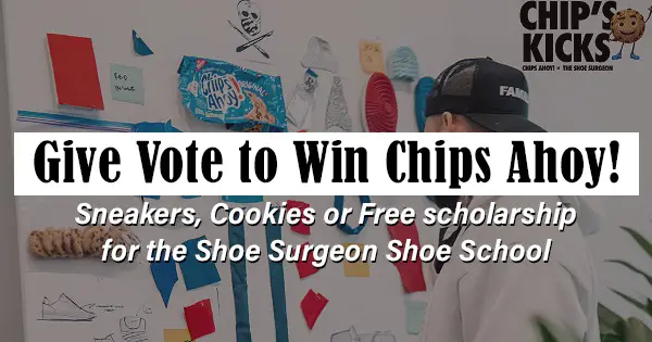 Chips Kicks Sneaker Sweepstakes on Chipskicks.com