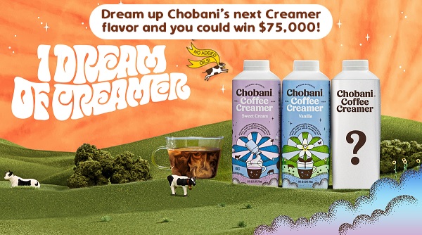 Chobani Coffee Creamer Flavor Creation Contest