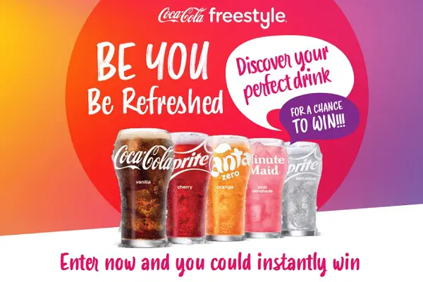 Coca-Cola Freestyle 21 Spring Be You Sweepstakes (203 Winners)