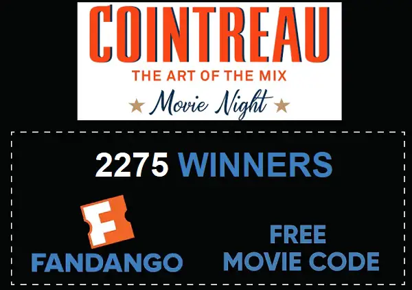 Cointreau Movie Night Sweepstakes