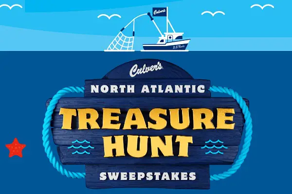 Culver’s Treasure Hunt Sweepstakes 2021