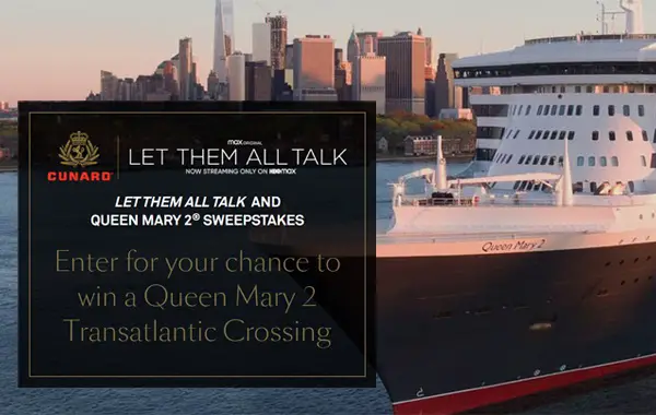 Cruise Sweepstakes 2021