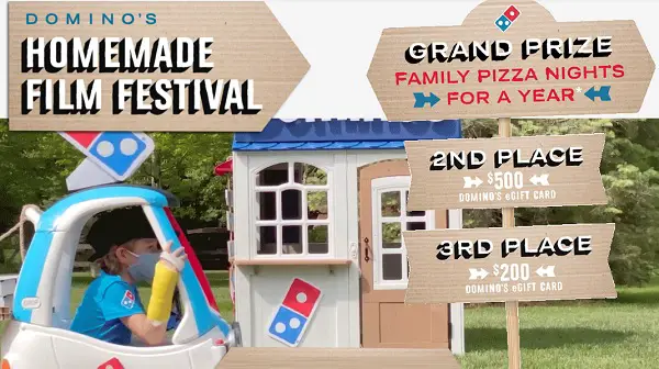 Domino’s Homemade Film Fest Contest: Win Free Pizza for a Year!