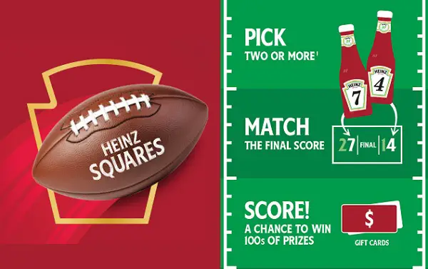 Heinz Squares Sweepstakes on Heinzsquares.com