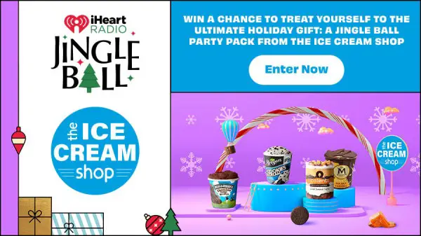iHeartradio Ice Cream Shop Holiday Gift Sweepstakes