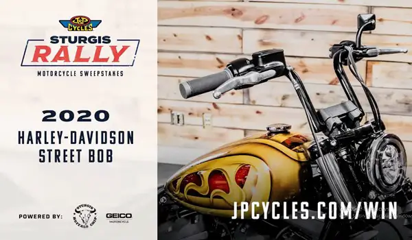 J&P Cycles Harley Davidson Motorcycle Sweepstakes 2021