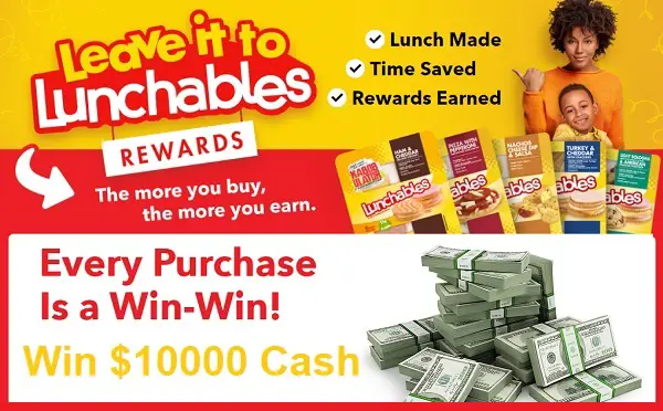 Leave It To Lunchables Sweepstakes: Win Free Groceries for a Year