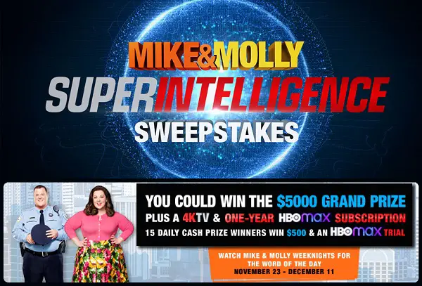Mike & Molly Weeknight Sweepstakes 2020