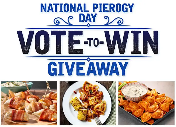 Mrs. T’s Pierogies Vote to Win Recipe Giveaway