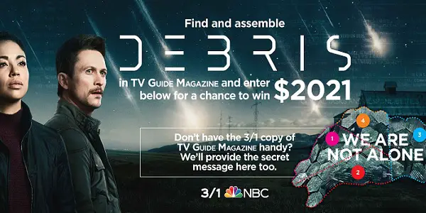 NBC Debris Sweepstakes 2021: Win Cash