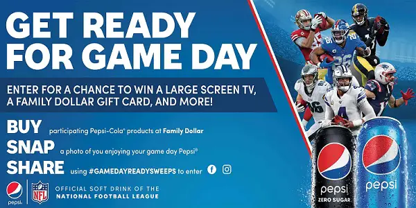 Pepsi Game Day Ready Sweepstakes