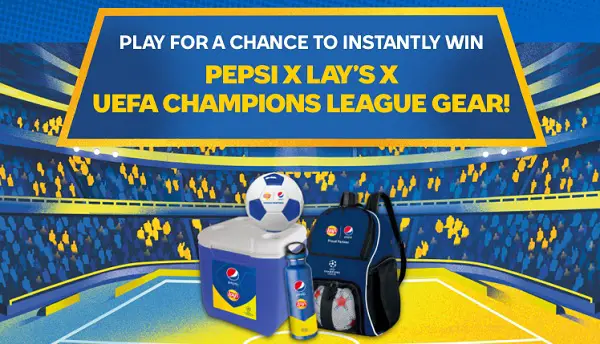 Pepsi UEFA Champions League Sweepstakes 2021