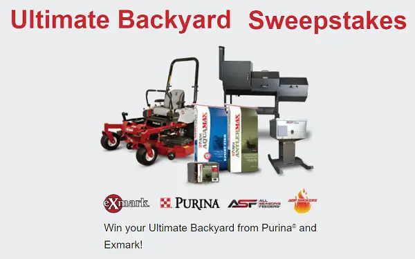 Purina Mills Ultimate Backyard Sweepstakes