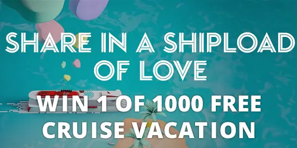 Virgin Voyages Shipload of Love Contest (1000 Winners)