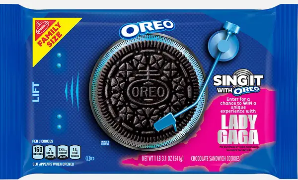 Sing It With Oreo Sweepstakes and Instant Win Game (2964 Prizes)