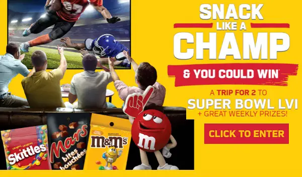 Snack Season Sweepstakes 2021: Win a trip to Super Bowl LVI