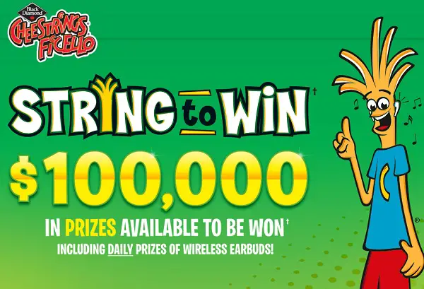 Cheestrings String to Win Contest 2021: Win $10000 Cash