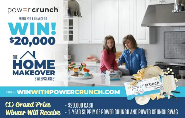 iHeartRadio Win With Power Crunch Sweepstakes 2021