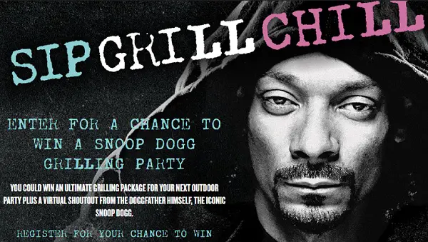 19 Crimes Sip, Grill, Chill Sweepstakes 2022 (80 Winners)