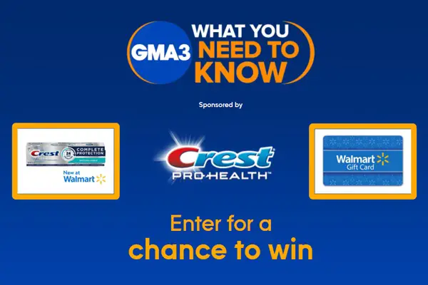 ABC Walmart Gift Card Giveaway on ABCGMA3.com