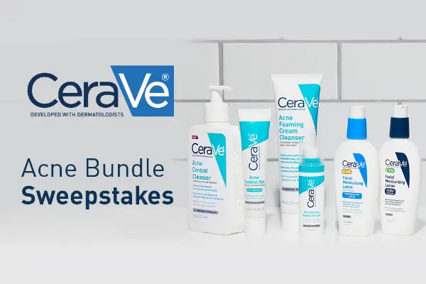 2021 Cerave Acne Bundle Sweepstakes