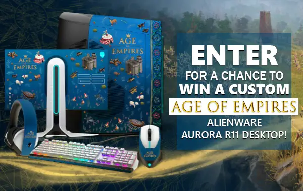 Microsoft Alienware Age of Empires Sweepstakes