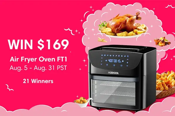 Acekool Air Fryer Oven and Coupons Giveaway
