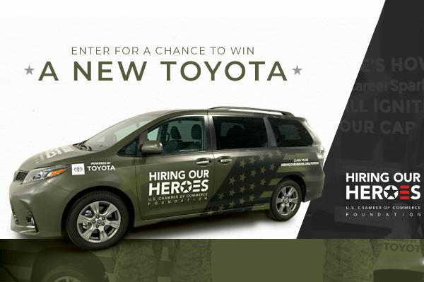 HOH & Toyota: Committed to America's Heroes Sweepstakes