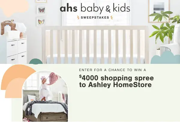 Ashley Furniture Baby & Kids Sweepstakes