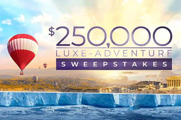 The $250,000 Luxe-Adventure Sweepstakes with Atlas Ocean Voyages