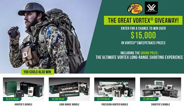 Bass Pro Shops and Cabela’s Vortex Month Giveaway 2023