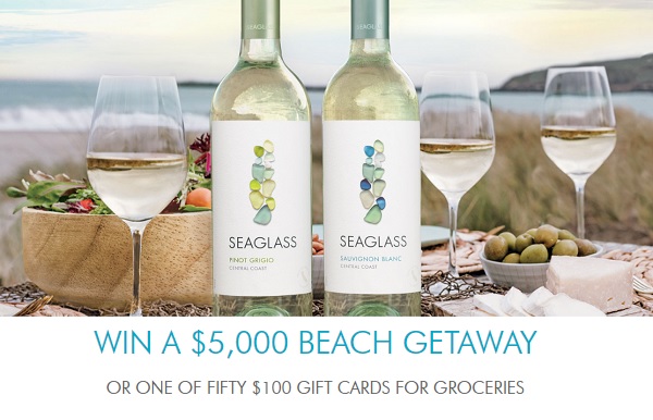 Beach Vacation Giveaway: Win $5,000 Beach Getaway & Free Grocery in $100 Gift Cards