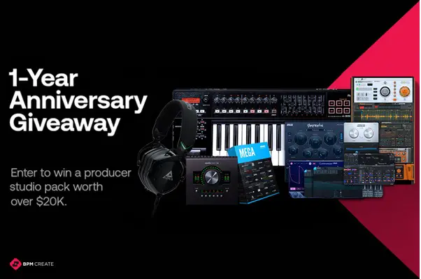 BPM Create Anniversary Giveaway: Win $22,000 Studio pack