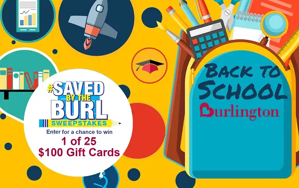 Burlington Back To School Sweepstakes