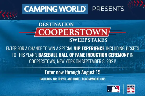 Camping World Cooperstown Sweepstakes