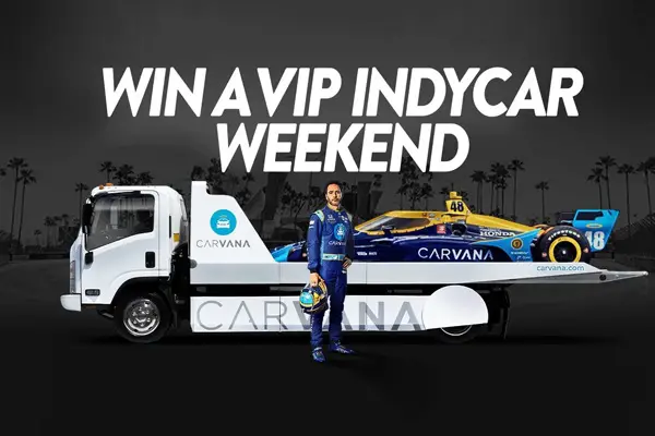 Carvana Racing Vacation Sweepstakes 2021