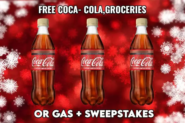 Coke Play to Win Free Groceries or Gas Summer Sweepstakes