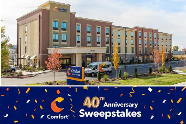 Comfort 40th Anniversary Sweepstakes