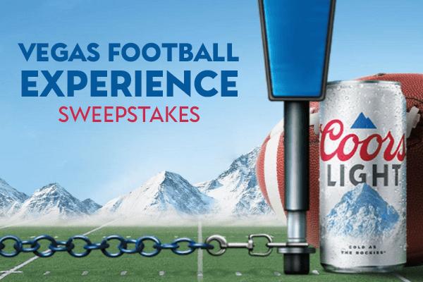 Vegas Football Experience Sweepstakes