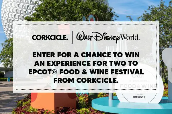 Corkcicle 2021 Food & Wine Festival Sweepstakes